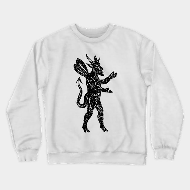 Devil Crewneck Sweatshirt by deimos-remus